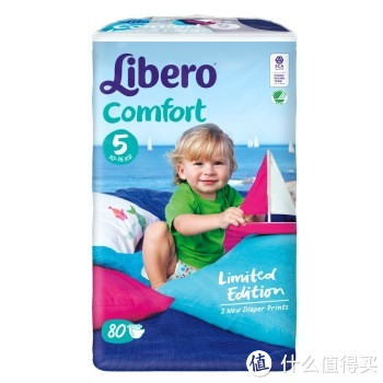 Libero 丽贝乐 帆船装 婴儿纸尿裤5号 L80片