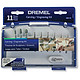 DREMEL 琢美 电磨机 雕刻/印刻附件11件套装 26150689AA