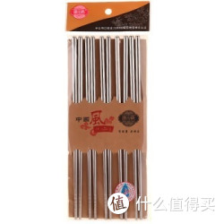 唐宗筷 韩式不锈钢筷子T032 5双装