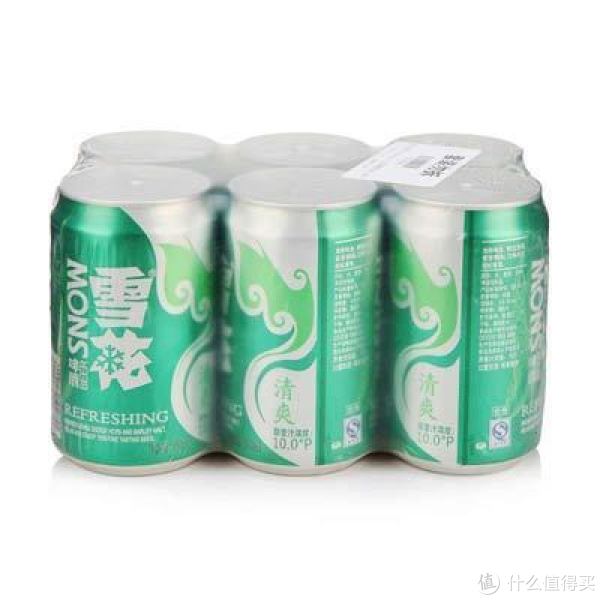 移动端:Snowbeer 雪花啤酒 10度清爽 330ml*6听