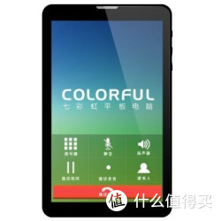 COLORFUL 七彩虹 E708 3G Pro 7英寸通话平板电脑(MTK8382四核 1280x800高清IPS屏 1G/8G 3G通话)