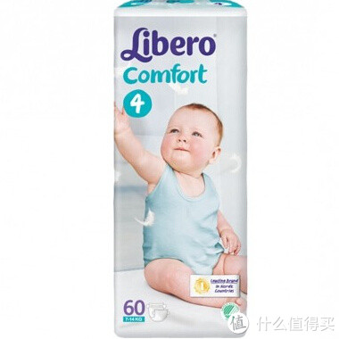 Libero 丽贝乐 婴儿纸尿裤 4号 M60片*2包