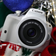 Canon 佳能 EOS Rebel SL1（100D）白色版 18-55mm STM 白色/75-300mm 双镜头假日套装