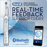 Oral-B 欧乐B Smartseries 5000型 声波电动牙刷 蓝牙版（3D震动旋转/无线显示/旗舰型号）