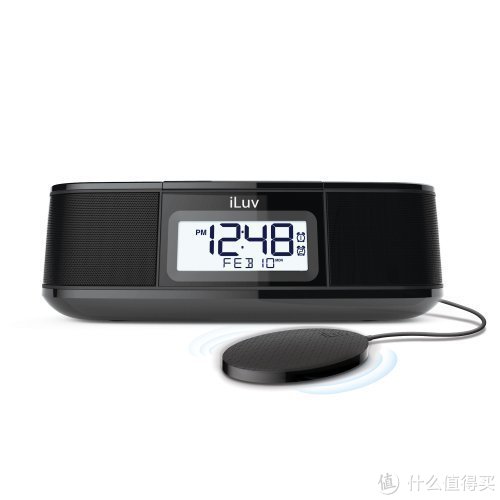 iLuv TimeShaker Micro 钟控蓝牙音箱（震动闹钟、FM、蓝牙）黑/白