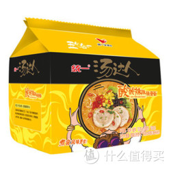 UNI-PRESIDENT 统一 汤达人 酸酸辣辣豚骨拉面 130g*5袋 