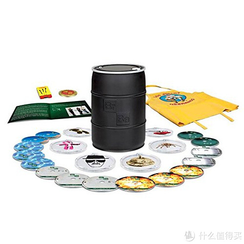 Deal of the Day：Breaking Bad 绝命毒师 钱桶收藏套装（16碟、全区、带围裙）