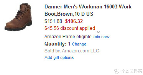 Danner 丹纳 Workman 16003 男款工装靴