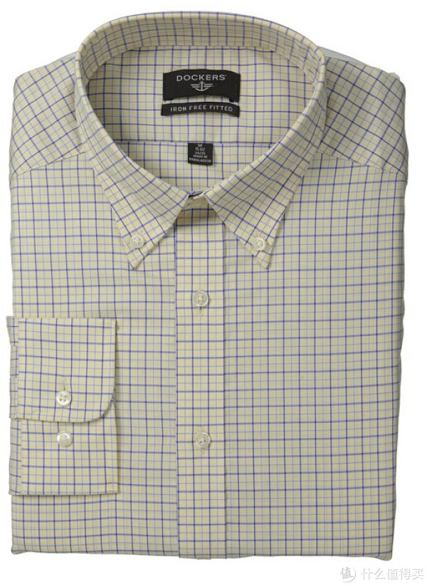 DOCKERS Non-Iron Fit Mini Check Dress 男款纯棉衬衫