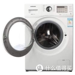 SAMSUNG 三星 WF600U2BKWQ/SC 6公斤 变频静音泡泡净滚筒洗衣机 （白色）