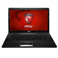 msi 微星 GE40 2PC-490XCN 14.1英寸游戏笔记本 （i7-4712MQ 4GB 1T GTX850M 2G )黑色