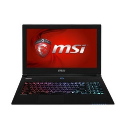 限华北：msi 微星 GS60 2PC-279XCN（背光键盘） 15.6英寸游戏笔记本 （i7-4710HQ 8GB 1T GTX860M 2G )黑色