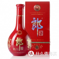 郎酒 53°十年陈红花郎单盒 500ml