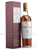 MACALLAN 麦卡伦 12年单一麦芽苏格兰威士忌 700ml