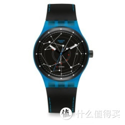 Swatch 斯沃琪 手表 星球系列 SUTS401  机械表蓝色腕表