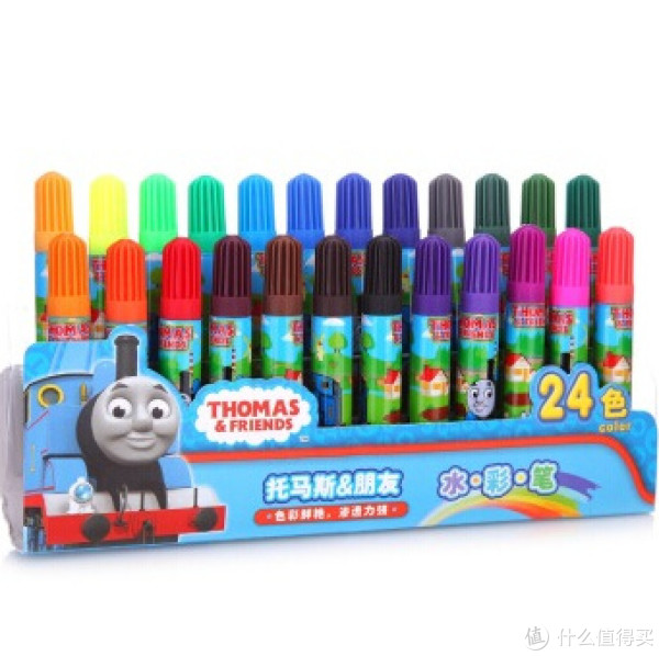 Thomas & Friends 托马斯&朋友 4698TM 儿童不锈钢保温餐罐 400ml（配保温套+勺）+彩笔