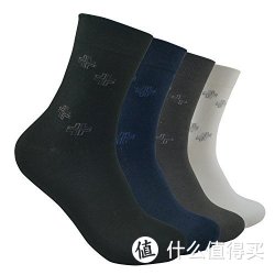 Hodo 红豆 男式 时尚精梳棉吸汗透气休闲袜 HE040