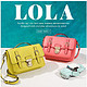 kate spade NEW YORK Lola Avenue Lia 女士真皮单肩包