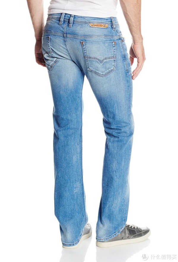 DIESEL 迪赛 Safado Regular Slim 男式直筒牛仔裤 0C602