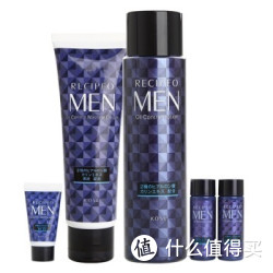 KOSE 高丝 兰皙欧男士净透爽肤乳液150g（乳液）145ml+洗颜霜120g+男士旅行组
