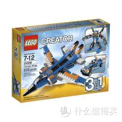 LEGO 乐高创意百变组 雷霆之翼 31008