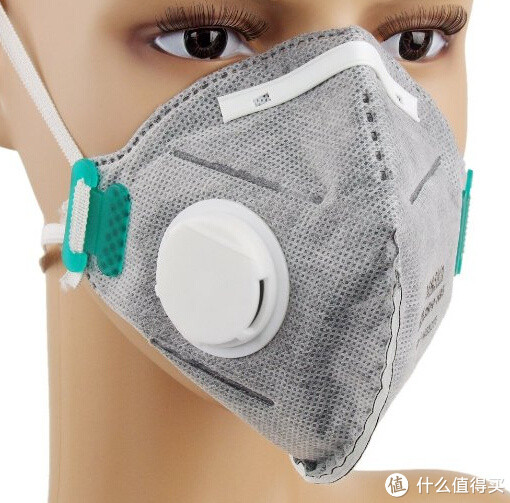 MASkin 头戴式 杯型防护口罩 5只装（呼吸阀/去除PM2.5）