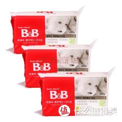 B&amp;B 保宁 洗衣香皂三联包 香草香 200g*3 BY06-04