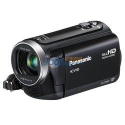 Panasonic 松下  HC-V100GK 高清数码摄像机 黑色（150万像素 34倍光学变焦 闪存式 2.7英寸液晶屏）