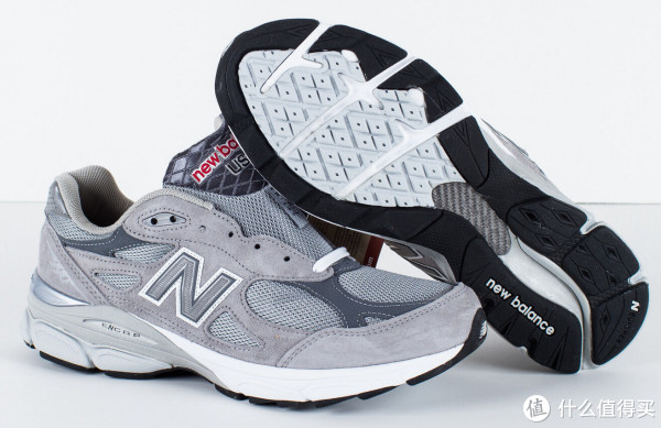 新补货：new balance 新百伦 M990 V3 男款跑步鞋 黑色