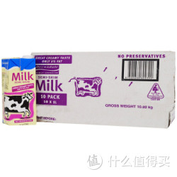 Devondale 德运 部分脱脂牛奶 1L*10 盒