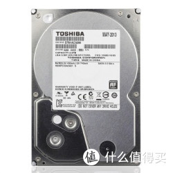 TOSHIBA 东芝 2TB 7200转64M SATA3 台式机硬盘(DT01ACA200)