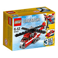 LEGO 乐高 CREATOR创意百变系列 红色雷霆直升 L31013