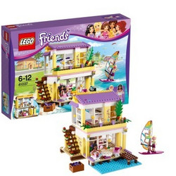 LEGO 乐高 Friends 好朋友女孩系列 斯蒂芬妮的沙滩小屋 41037