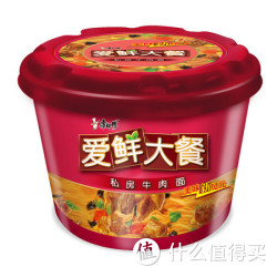 限区域：康师傅 爱鲜大餐 私房牛肉面 98g/桶 X 4桶
