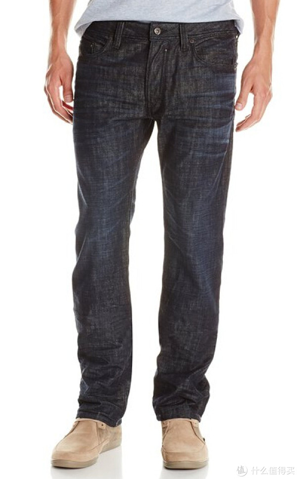DIESEL Safado Regular Slim Straight-Leg 男款修身直筒牛仔裤