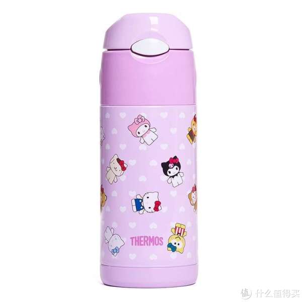 THERMOS 膳魔师 FEP-400FD PK(KTM)Hello Kitty吸管杯 370ml