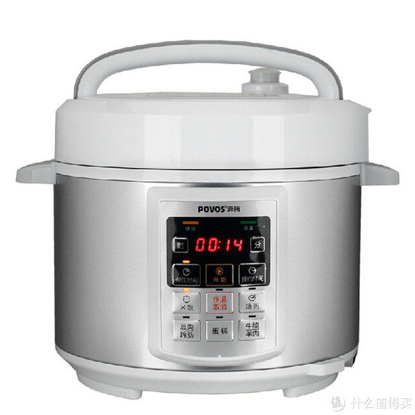 华北华南：POVOS 奔腾 LN527 电压力煲（预约，1锅双胆）5L