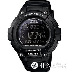 CASIO 卡西欧   W-S220-1BVCF 男士太阳能运动腕表