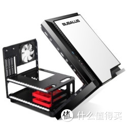 BUBALUS 大水牛 SLK 豪华版（白）(CTX敞篷机箱/支持水冷/支持全尺寸显卡/配炫酷灯条/配12CM风扇)