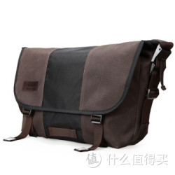 TIMBUK2 天霸 锦纶电脑包 14.4寸经典款信使包 深褐/黑色 TKB116-2-3003