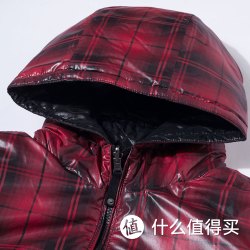 Meters/bonwe 美特斯邦威 男冬装格子两面穿连帽棉服外套 237104