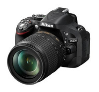 Nikon 尼康 D5200 单反套机（18-105mm VR 防抖镜头）黑色