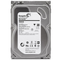 Seagate 希捷 2TB ST2000DM001 7200转64M SATA 6Gb/秒 台式机硬盘 