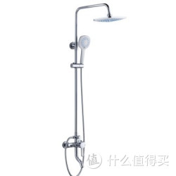 Ballee 贝乐  99126 三功能淋浴水龙头 方形花洒 可升降淋浴器