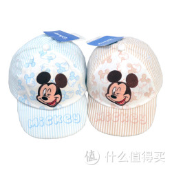淘宝双12：Disney 迪士尼 男童女童帽子户外 刺绣柔软 鸭舌帽