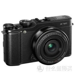 FUJIFILM 富士 X-M1 （XF 27mm镜头） 微型单电套机 黑色