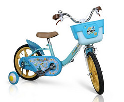 IDES 16寸儿童自行车 蓝色