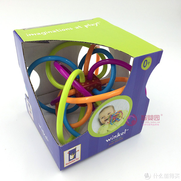 淘宝双12:Manhattan Toy Winkel 儿童磨牙牙胶 固齿器