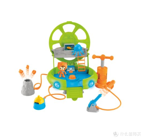 Fisher-Price 费雪 Octonauts 八爪鱼系列 Deep Sea Octo Lab 深海探险实验室