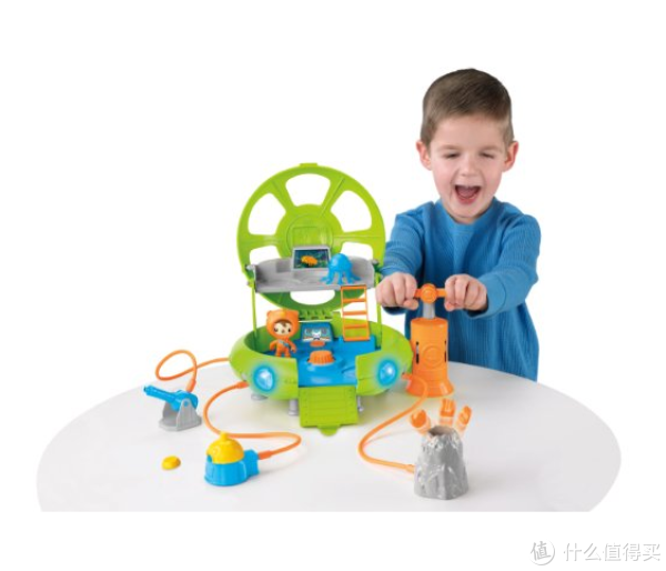 Fisher-Price 费雪 Octonauts 八爪鱼系列 Deep Sea Octo Lab 深海探险实验室
